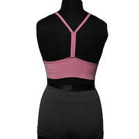 Ladies Pink Seamless Bra