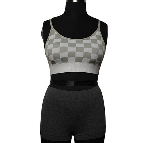 Ladies Seamless Checkerboard - Color: Different Available