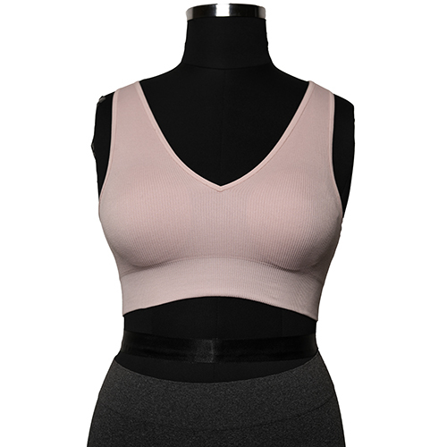 Ladies Seamless Plunge Bra - Color: Different Available