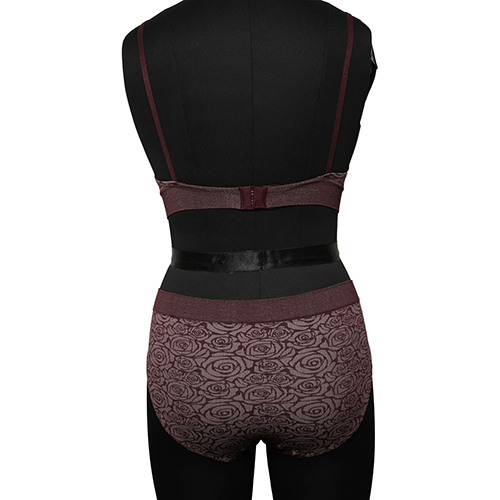 Ladies  Color  Seamless Padded High Coverage Bra