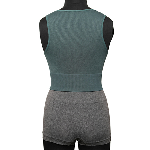 Ladies Seamless Crop Top - Color: Different Available