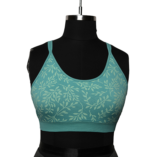 Ladies Seamless Leafy Bralette - Color: Different Available