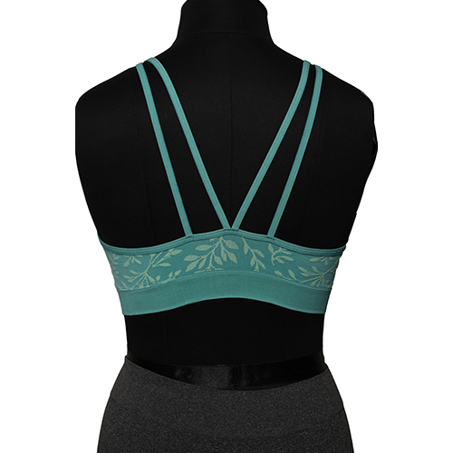Ladies Seamless Leafy Bralette