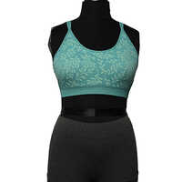 Ladies Seamless Leafy Bralette
