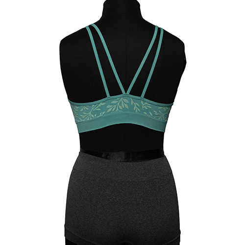 Ladies Seamless Leafy Bralette