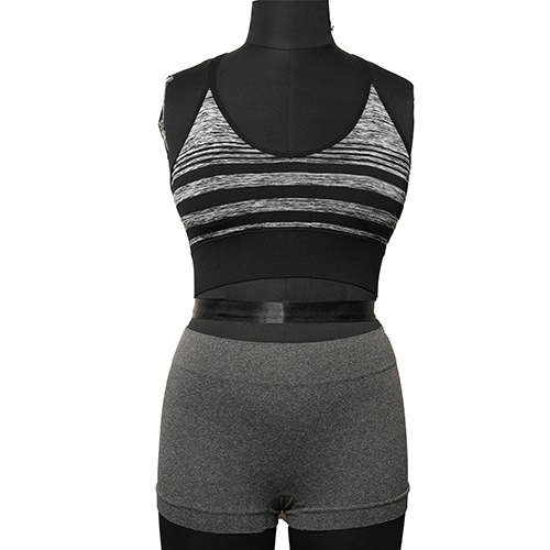 Ladies Seamless Striped Bralette - Color: Different Available