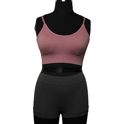 Ladies Seamless Diagonal Bralette - Color: Different Available