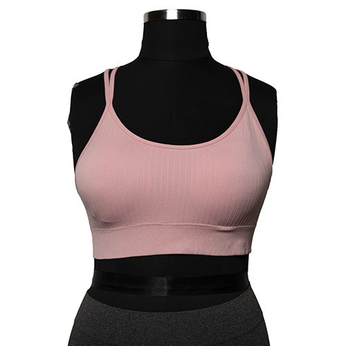 Ladies Seamless Cross Bralette