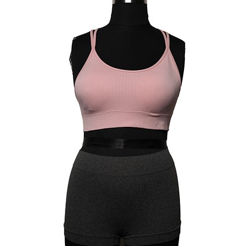 Ladies Seamless Cross Bralette