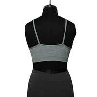 Ladies Seamless Bralette-geometrical Pattern