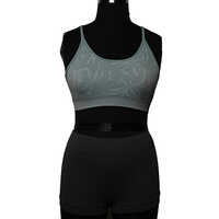 Ladies Seamless Bralette-geometrical Pattern