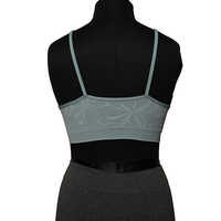 Ladies Seamless Bralette-geometrical Pattern