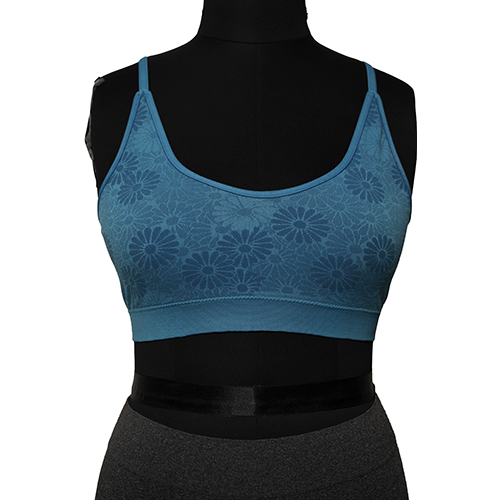 Ladies Seamless Floral Bralette - Color: Different Available
