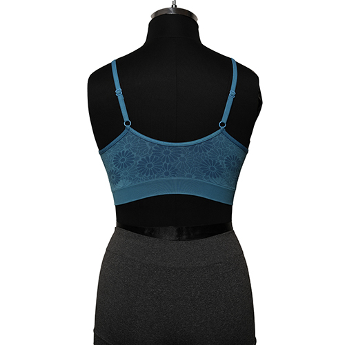 Ladies Seamless Floral Bralette