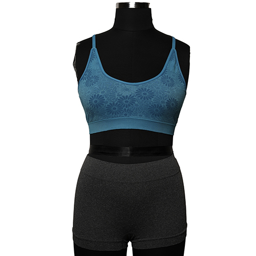 Ladies Seamless Floral Bralette