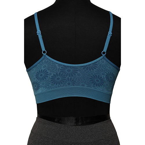 Ladies Seamless Floral Bralette