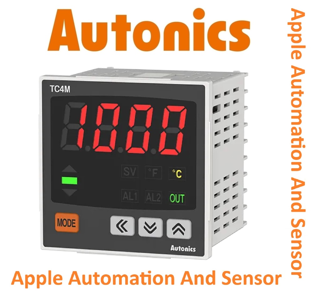 Autonics Tc4m-n4n Temperature Controller - 4-digit 7-segment Led Display, On/off & Pid Control Methods, Supports K/j/l Thermocouples