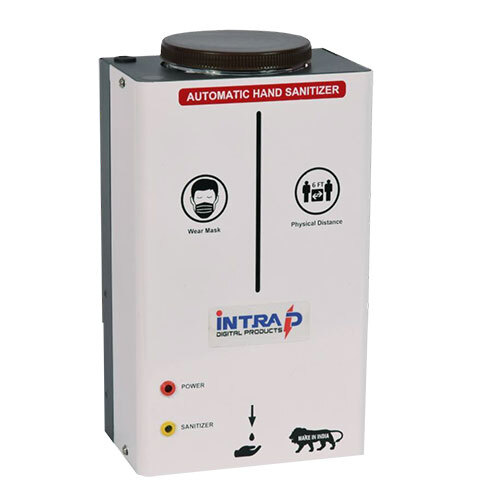 AUTOMATIC HAND SANITIZER DISPENSER (1-Ltr-Liquid Drop - GEL -LIQUID-GEL with BATTERY)