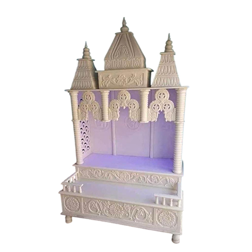 Marble Temple With Led Light - Color: White