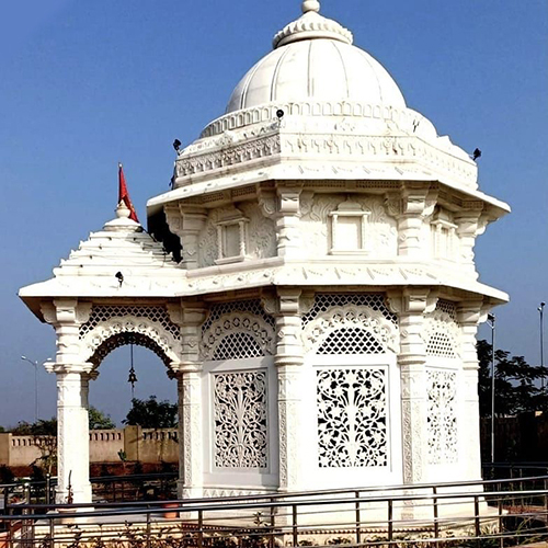 Small Society Marble Temple - Color: White