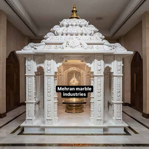 Uniue Design Marble Home Temple - Color: White