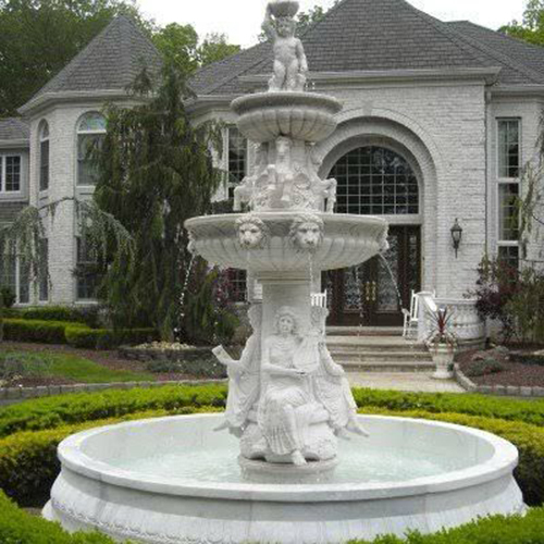 Human Shape Marble Water Fountain