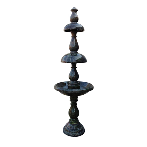 Black Marble Outdoor Fountain