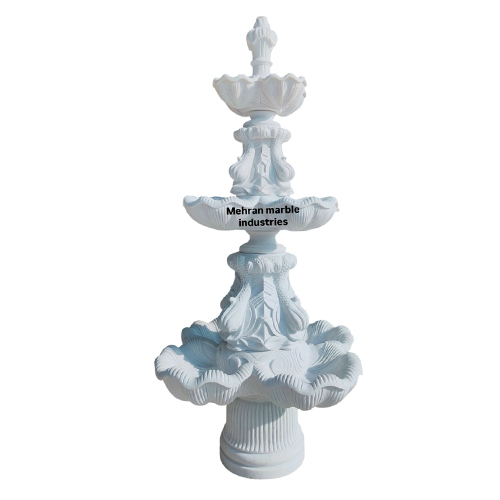 White Marble Fountain