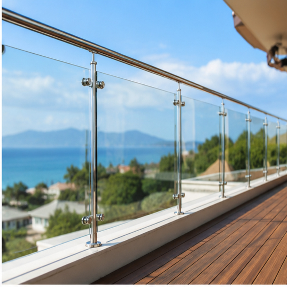 Stainless Steel Glass Balcony Railing - Feature: Easily Assembled