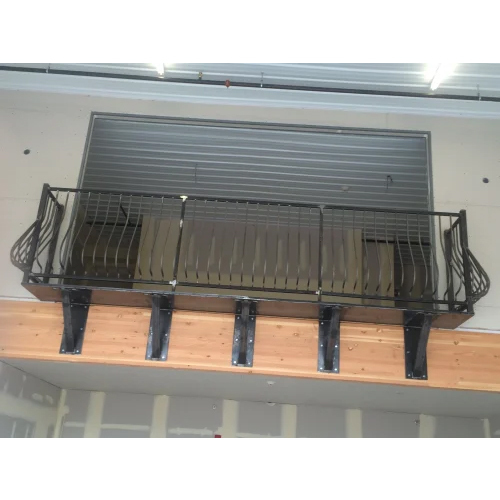 2 Feet Mild Steel Balcony Railing - Feature: Easily Assembled