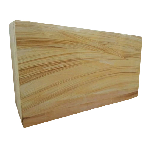 Teak Wood Sand Stone Slab