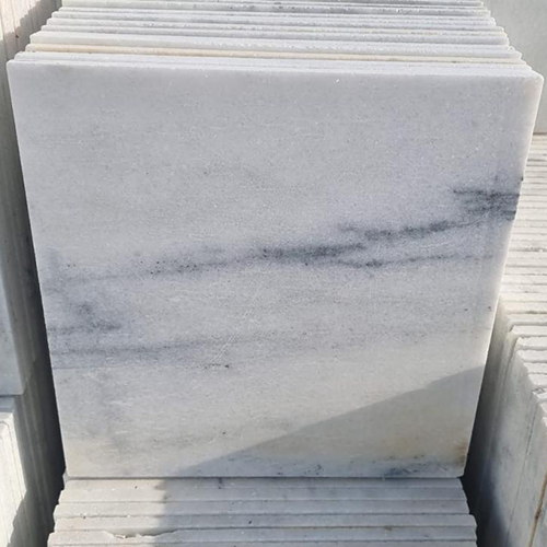 Pure White Marble Slab - Surface Finishing: Polished