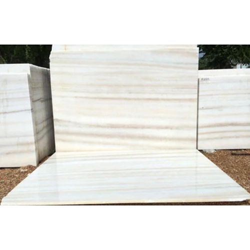 White Marble Slab - Surface Finishing: Polished