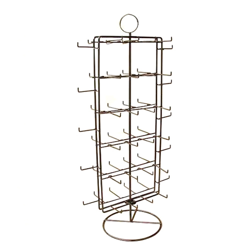 Round Hanging Stand For Accessories - Color: Silver
