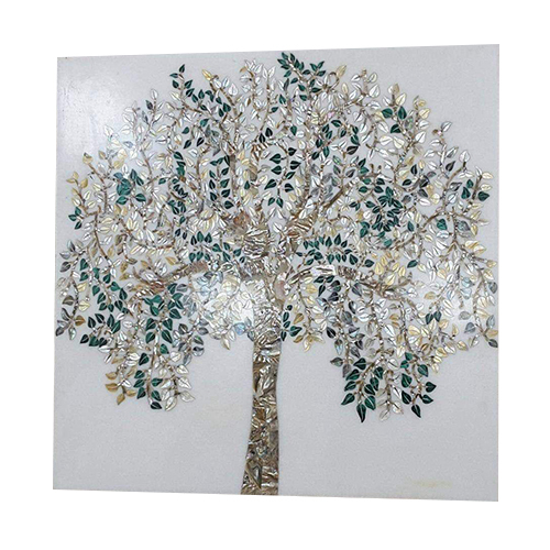 Designer Marble Wall Inlay - Color: Multi Colour