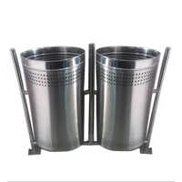 110L Stainless Steel Dustbin