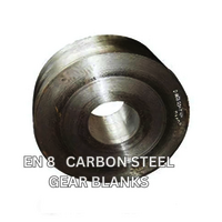 En8 Steel Forged Gear Blank - Forged Or Annealed, Black Forged Surface | High Impact Strength, Smooth Edges, Low Sulphur Content