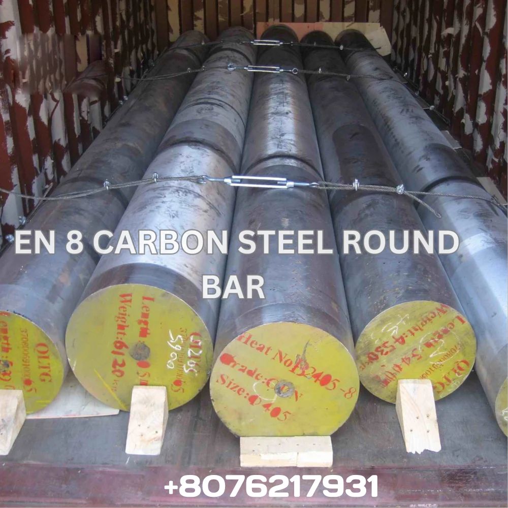 En8 Steel Rolled Round Bar