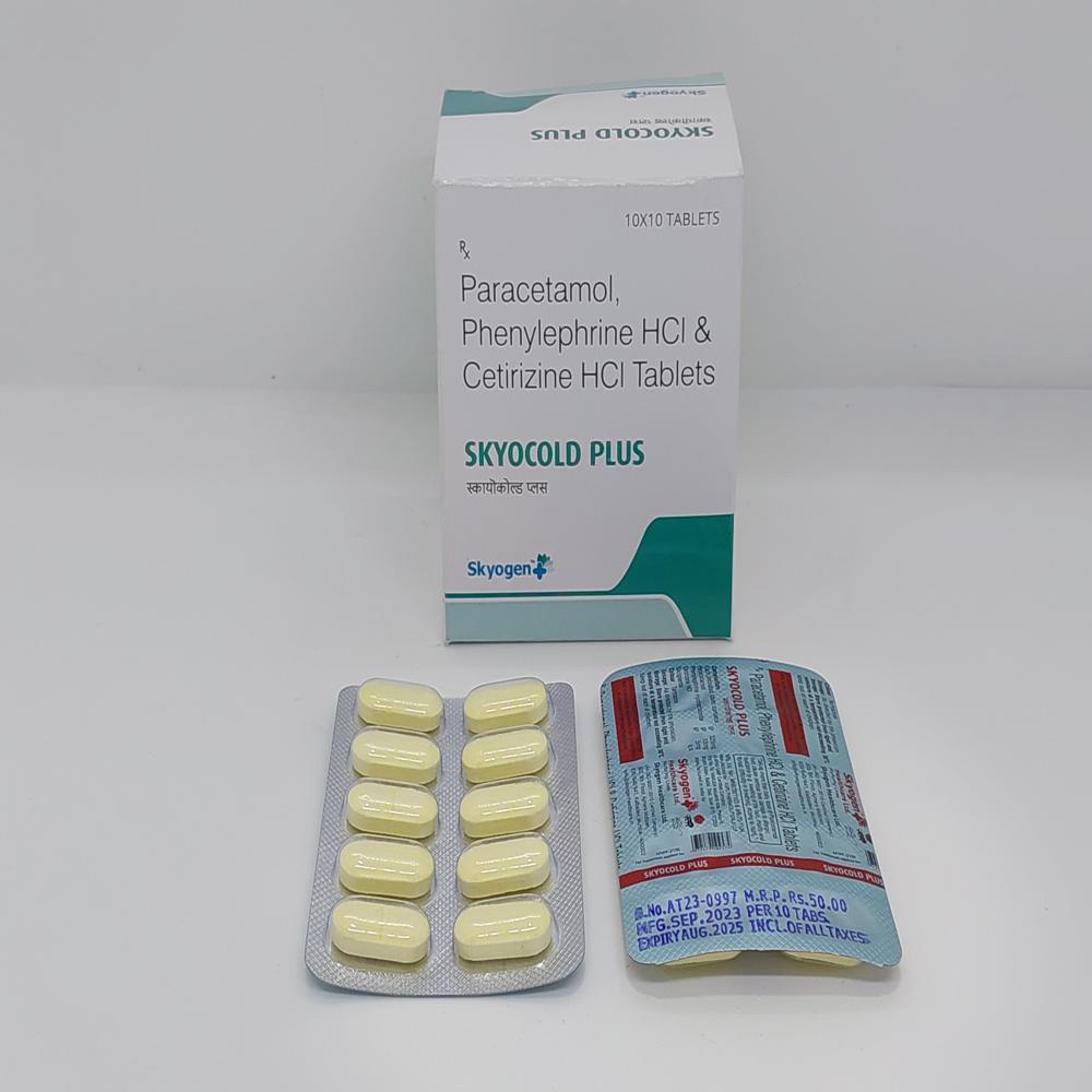 PARACETAMOL, PHENYLEPHRINE HYDROCLHLORIDE, DIPHENHYDRAMINE HYDROCLHLORIDE AND CAFFAINE TABLET 