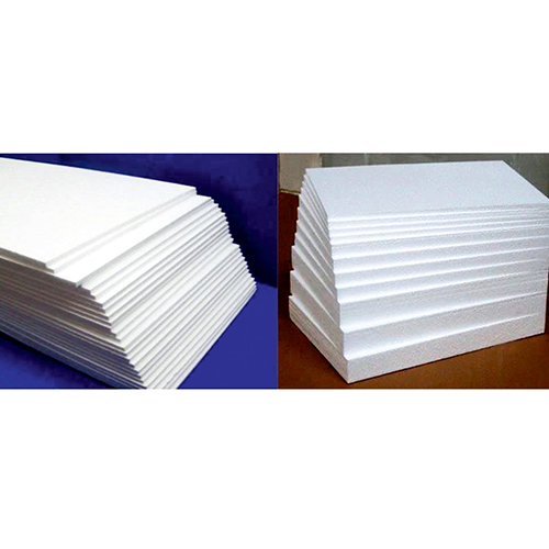 Expanded Polystyrene Thermocol Sheet - Color: White