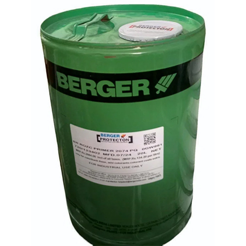 20 2074 PQ Berger Red Oxide Zinc Chromate Primer