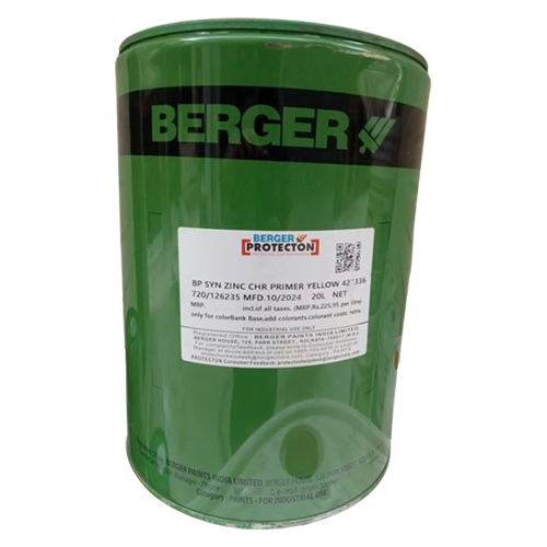 20L Berger BP Synthetic Zinc Chromate Yellow Primer