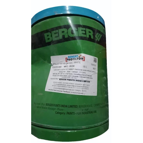 20L Berger Epilux 155 HB White Enamel Paint