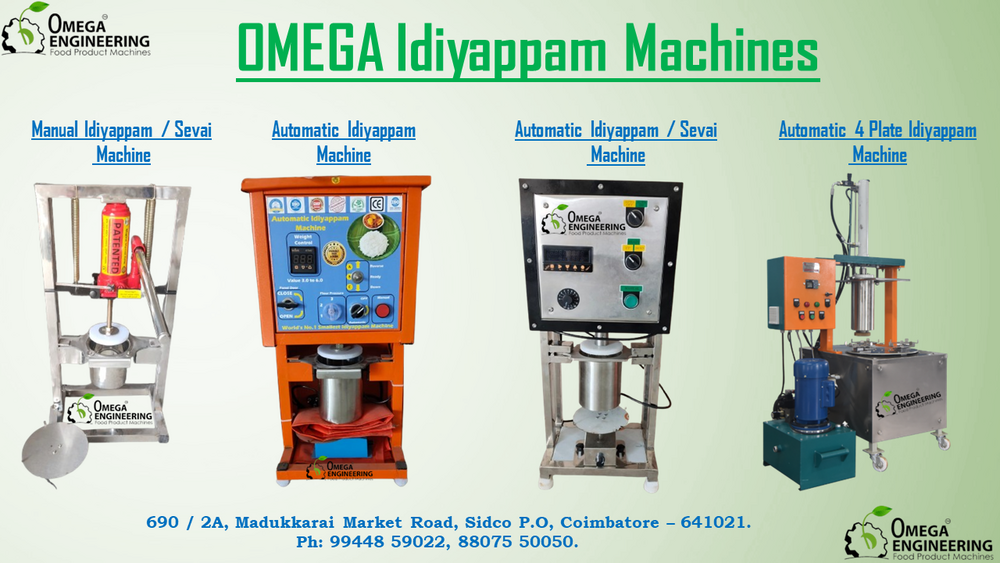 Omega Idiyappam Machines