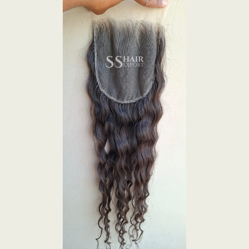 7x7 Curly Closure sew in with Free Part | HD Lace | Indian Virgin Human Hair Vendor