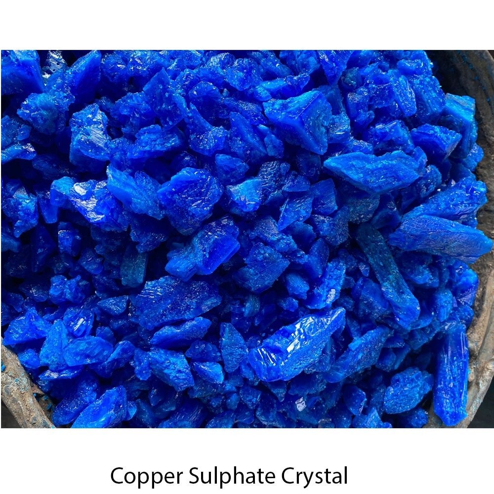 Copper Sulphate Crystals - Application: Organic Fertilizer