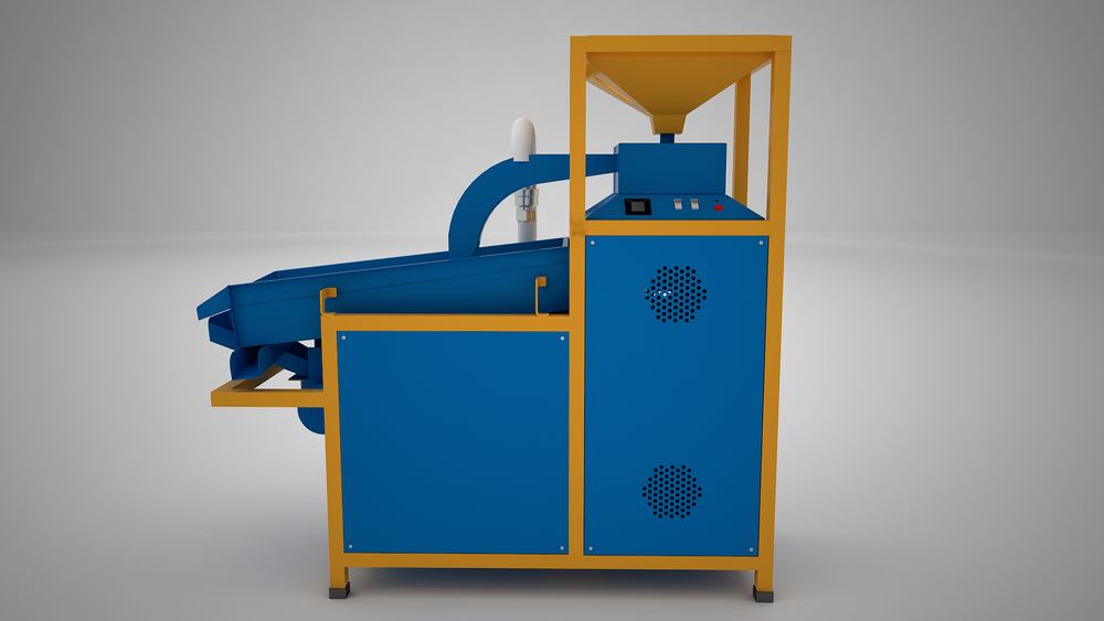 MS Body 2HP Dal Mill with Single Phase Motor