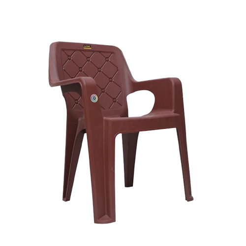 Brown Mystique Plastic Chair
