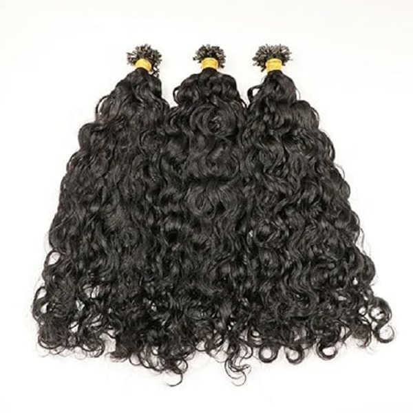 K Tip Human Hair Extension Pre Bonded Keratin Fusion Brazilian Remy Flat Hair 100grams 100Pieces (30inch)