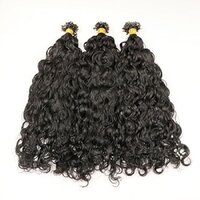K Tip Human Hair Extension Pre Bonded Keratin Fusion Brazilian Remy Flat Hair 100grams 100Pieces (30inch)